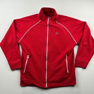 Vtg Ecko Unitd. Red Track Jacket Full Zip Rhinocerous Logo The Royals Large Y2K